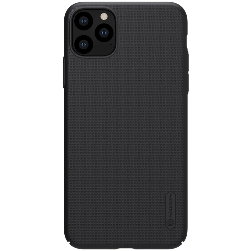 NILLKIN для Apple iPhone 11 Pro Max чехол для iPhone 11 Pro чехол матовый щит задняя крышка чехол для Apple iPhone11/iPhone 11 - Цвет: Black