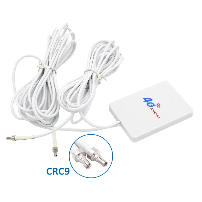 4g LTE Антенна 3g 4G маршрутизатор Панель антенна с разъемом CRC9 5 м кабель для huawei USB