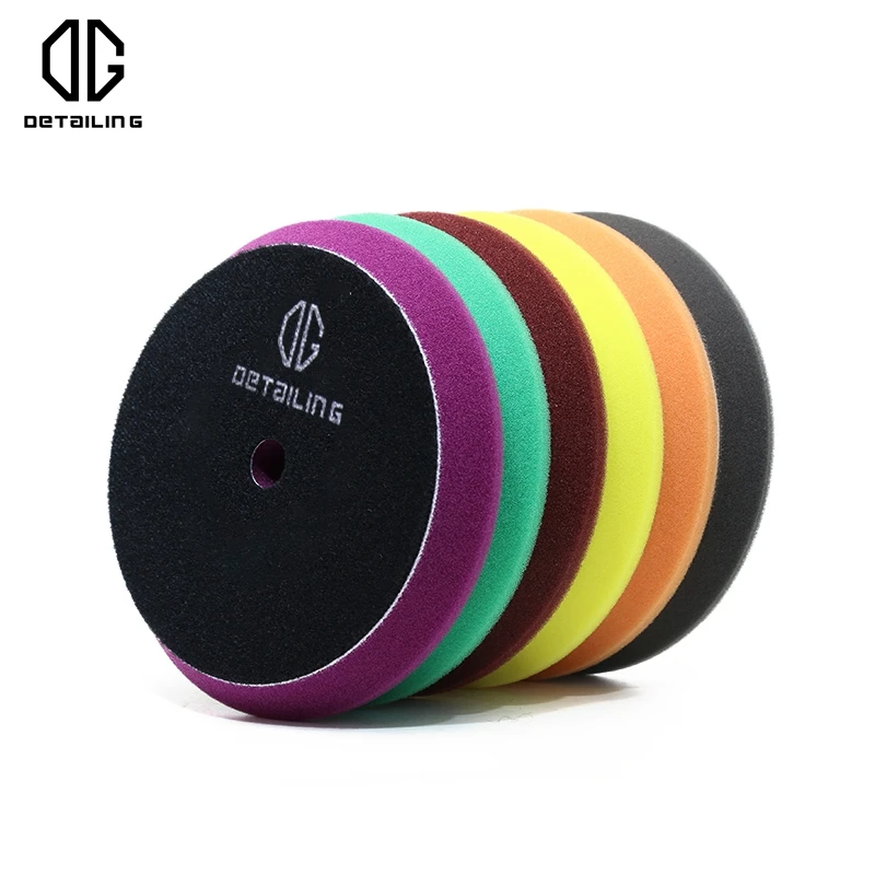5"/6" Purple Polishing Pad Car Care Dual Action Polishing Machine Foam Buffing Pad