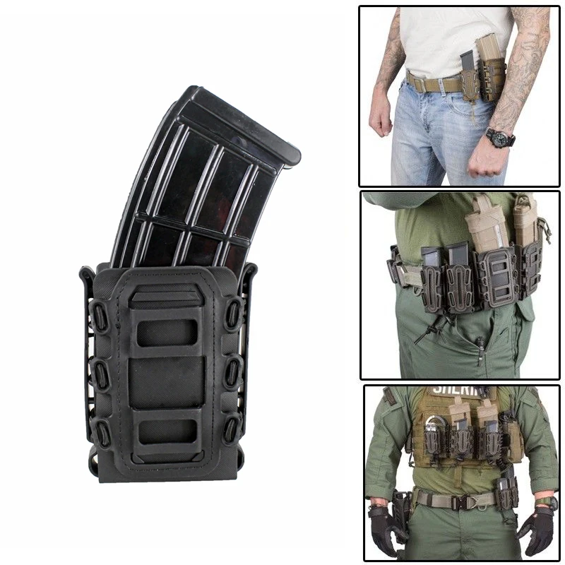 Мягкая оболочка для винтовки Mag Carrier держатель магазина кобура с зажимом Molle 5 56 7