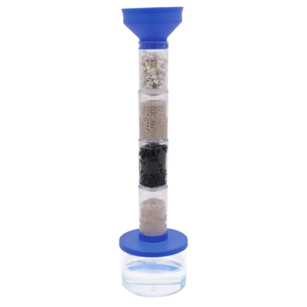Kids Science Learning Kit DIY Water Purifying Device Assembled Toy School Teaching Supplies