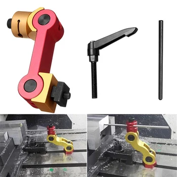 

1pcs Adjustable Aluminum Alloy CNC Mill Machines Work Stop Locator Tool Part Workpiece