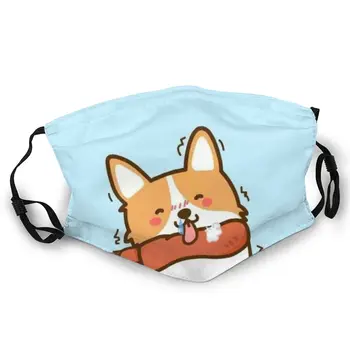 

Shivering Corgi Double-sided printed dustproof and windproof mask, can be cleaned and reused, suitable for outdoor sports