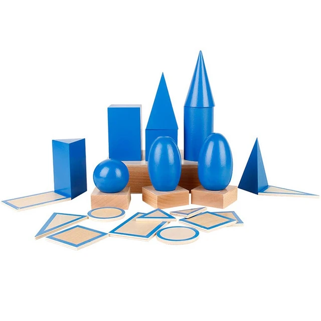 US $31.30 Geometric Toys Math Game Toy Building Blocks Mathematical Geometry Stereo Group Suitable for Childr