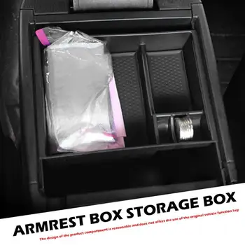

Center Console Armrest Storage Box ABS Tray Insert Organizer Auto Interior Accessories for Mazda 6 Atenza 2013-2017