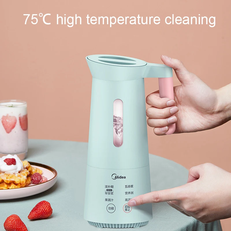 Mini Machine à lait de soja 220V, appareil de cuisson multifonction pour  briser le kytoderm, filtrage gratuit, chauffage automatique du lait de soja  - AliExpress