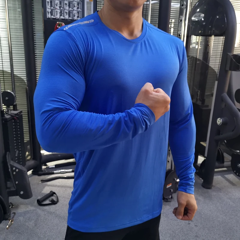 Compression Rashguard Men's Gym & Sports Long Sleeve T Shirt Men's