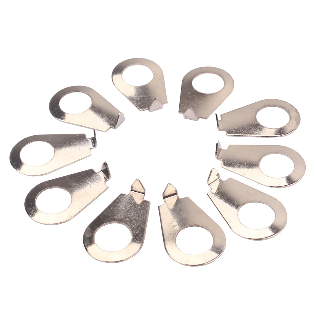 10PCS Guitar Knobs Pointer Plate Knob Position Indicator for Guitar Bass 10PCS Guitar Knobs Pointer Plate Knob Position Indicator for Guitar Bass