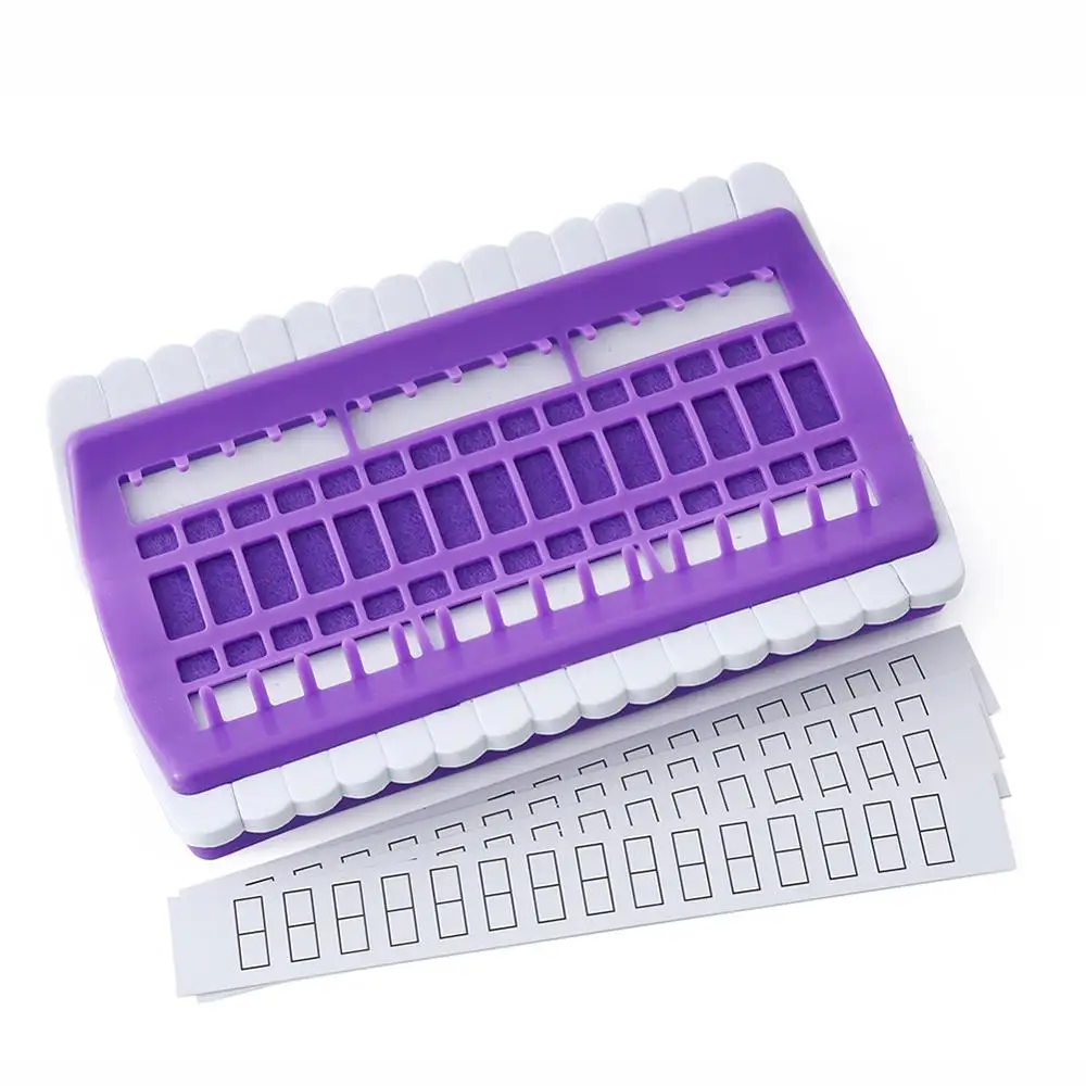 Embroidery Floss Organizer 30 Positions Thread Organizers Floss Organizer Embroidery Kit Cross Stitch Tool Plastic & Foam