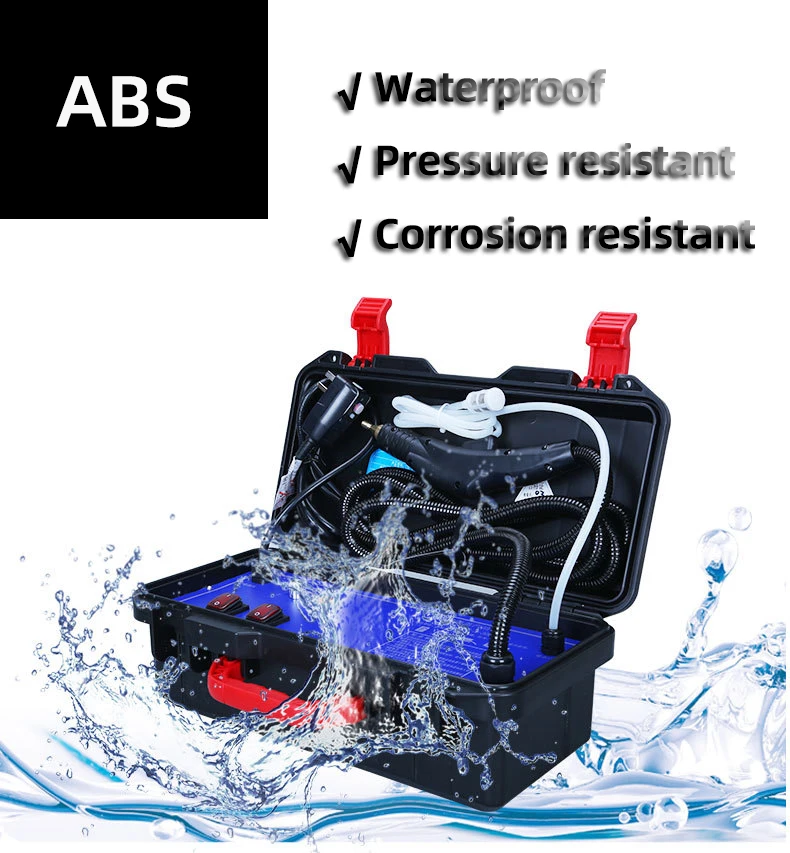 US $111.30 220V Steam Cleaner Portable Handheld Steamer Household Home Office Room Car Washer Attachments Kitchen Brush Tool For Cleaning