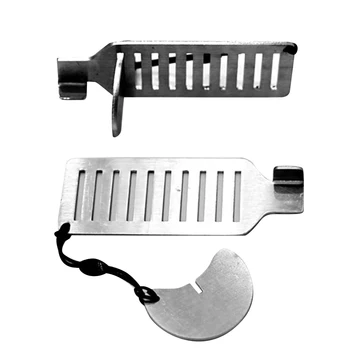 

Portable Travel Door Lock Punch-Free Hotel Apartment Security Door Lock Insert The Claws Into Door Strike Plate Silver