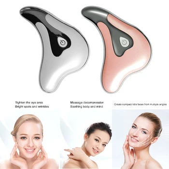 

Portable Shoulder Cervical Spine Massager Microcurrent Scraping Board Machine USB Electirc Face Lifting Beauty Device