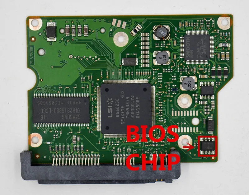 HDD PCB Seagate Logic Board 100535704 REV B A D C