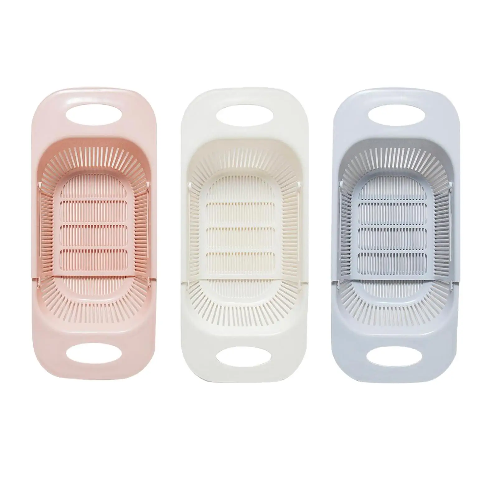 Extendable Sink Colanders and Strainers Basket Plastic Fruit Vegetable Strainer Drainer Kitchen Dining Room Utensil | Дом и сад