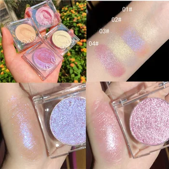 

Laser Makeup Glitter Metallic Eyeshadow Palette Eye Pigmented Shimmer Diamond Highlighter Eye Shadow Palette Maquiagem Cosmetic