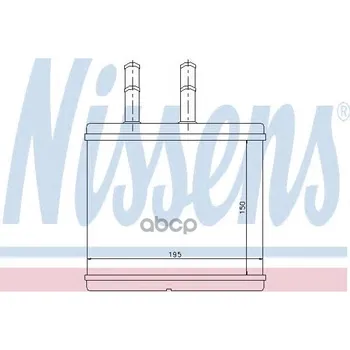 

Radiator heater Daewoo Kalos 02-nissens art. 76504