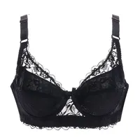 Hot Full Cup sous-vêtements fins petit soutien-gorge grande taille sans fil réglable dentelle femmes soutien-gorge cache-sein B C D tasse grande taille soutiens-gorge en dentelle 5