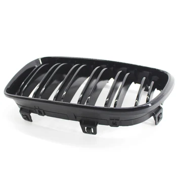 

1 Pair Car Front Double Slat Kidney Grille Grill for BMW E81 E87 120d 120i 130i 2008-2011 F-Best