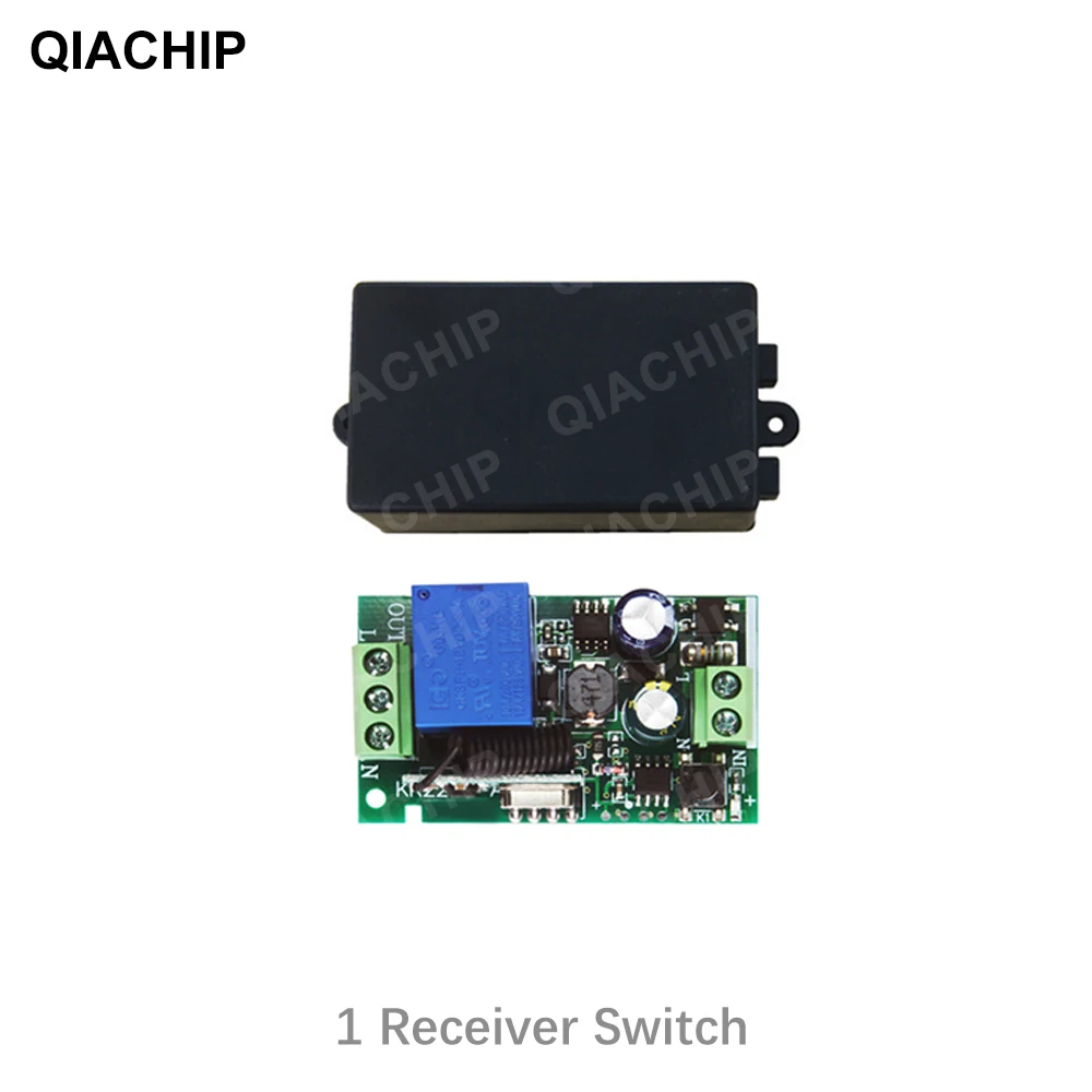 QIACHIP 3 Way ON/OFF 220V 110V Remote Control Switch Lamp Light Digital  Wireless Wall Remote Control Switch Receiver Transmitter - AliExpress