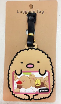 

すみっコぐらしLuggage Tag Travel Accessories Creative Baggage Boarding Tags Silica Gel Suitcase ID Addres Holder Portable Label