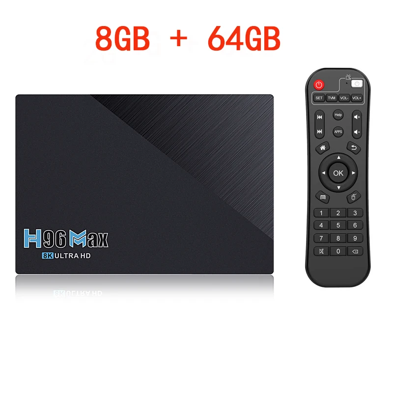 テレビボックス　tvbox RK3566 Quad Core Smart TV Box Android 11 H96 MAX 3566 8K