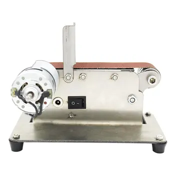 

Professional Mini Vertical Belt Machine DIY Polishing Machine Fixed-angle Sharpener Metal Fixed Angle Sharpening Machine EU