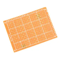 Planche à pain universelle, 10 pièces, 5cm x 7cm, 5x7CM, plaque d'expérimentation, circuit imprimé, trou, planche à pain 