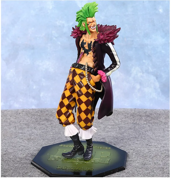 

One Piece Navigation Pop Brain-damaged Powder Barrier Fruit Food Ghost Bartolomeo Doll Garage Kit Model