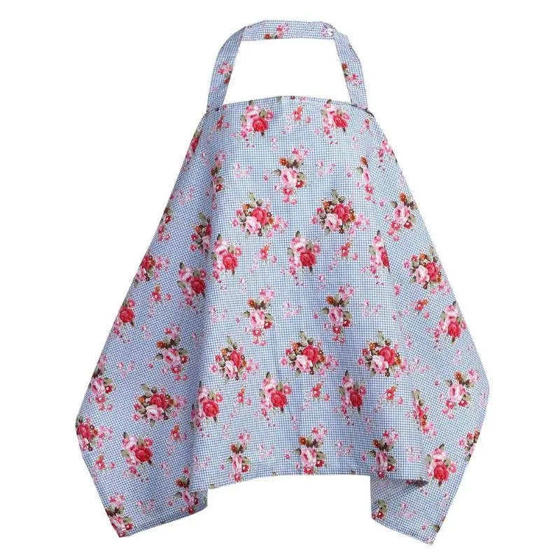 Детское Пончо для мам, кормящих грудью, Хлопковое одеяло, шаль - Цвет: E