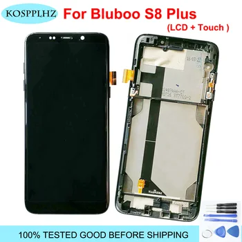 

6inch KOSPPLHZ For Bluboo s8 plus s8+ LCD Display+Touch Screen Assembly LCD Digitizer Glass Panel Replacement With Frame + tools