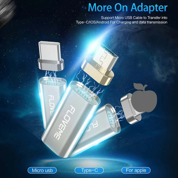 Micro USB Магнитный адаптер типа c зарядное устройство конвертер Usb магнитный разъем USBC для Oneplus Xiaomi samsung зарядки Android