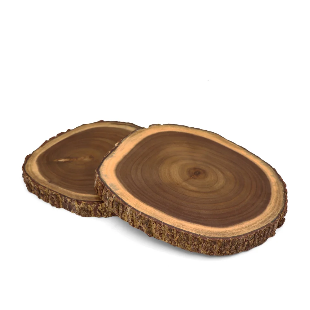 Jaswehome-Natural-Acacia-Wood-Cutting-Board-Wooden-Chopping-Blocks-With-Bark-Cheese-Charcuterie-Board-Kitchen-Tools.jpg Jaswehome Természetes Akác Fa Vágódeszka Fa Vágó Blokkok Kéreg Sajttal Charcuterie Deszka Konyhai Szerszámok - Image 5