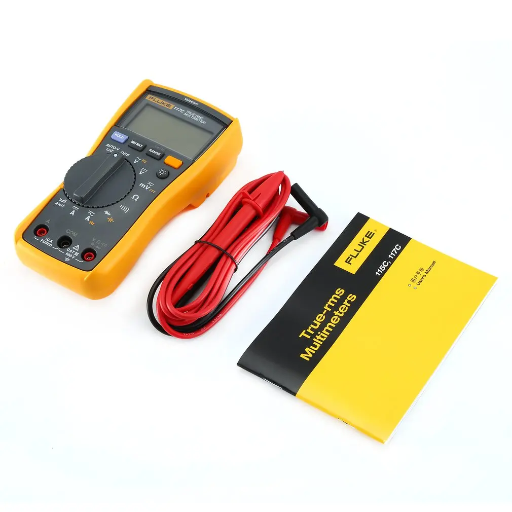 

1Pcs LCD Digital Multimeter AC DC Voltage Diode Freguency Multitester Current Tester Luminous Display with Buzzer Function