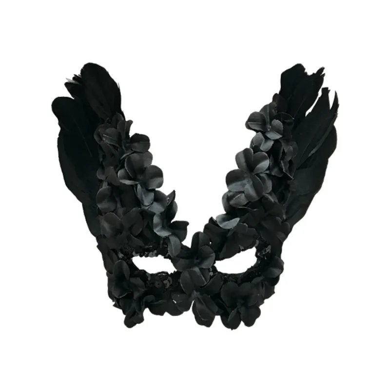 H3417 черные крылья маска Хэллоуин Маскарад косплей для мужчин и женщин венецианские маски карнавал ночные клубы Мода аноним аксессуары