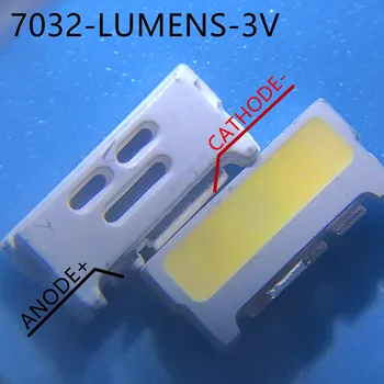 

50pcs LUMENS LED Backlight Edge LED Series 0.7W 3V 7032 Cool white For SAMSUNG LED LCD Backlight TV Applicatio A150GKCBBUP5A