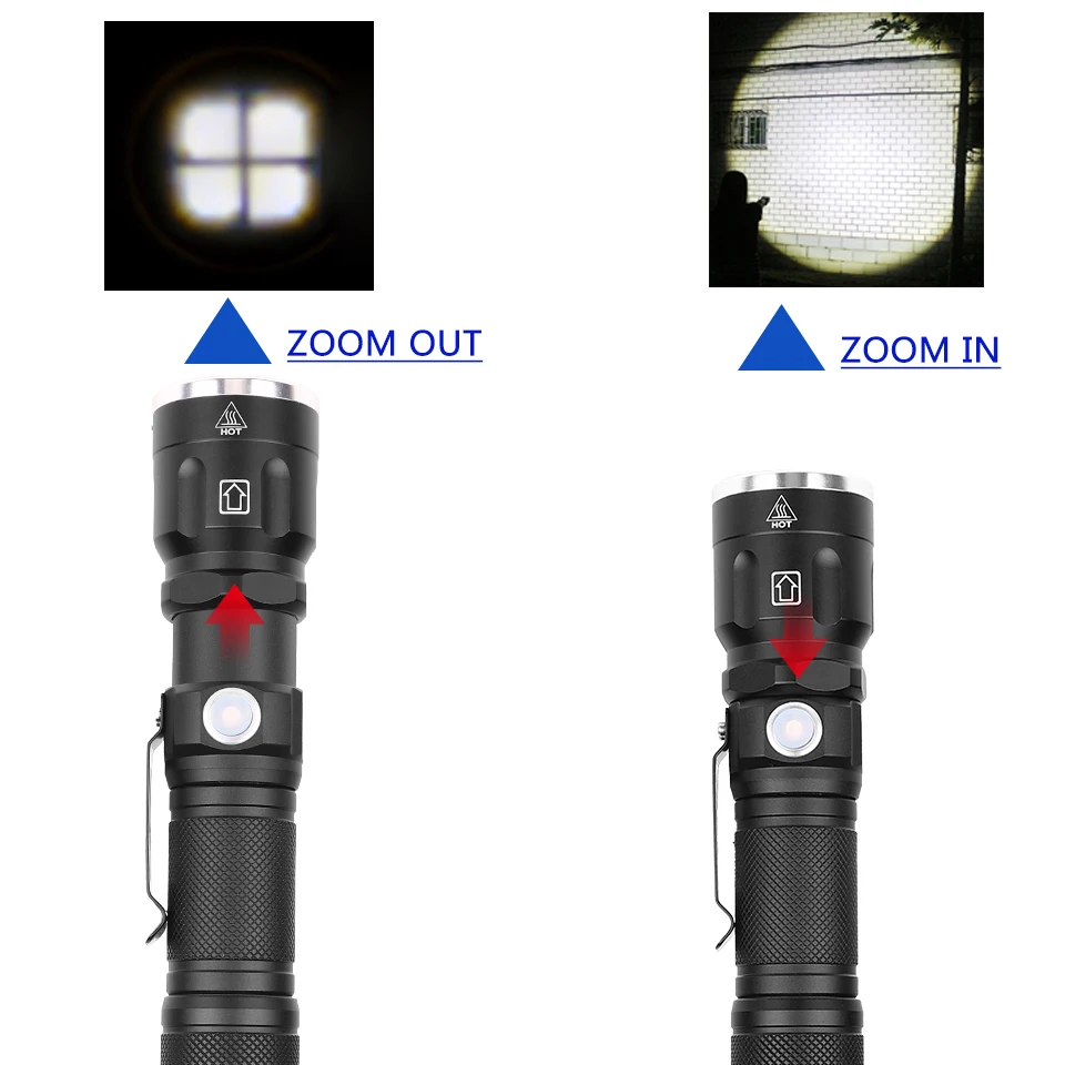 Xhp70 светодиодный фонарик мощность 26650 или 18650 аккумуляторная батарея Мощный тактический светодиодный фонарь против XM-L T6 факел Z4009