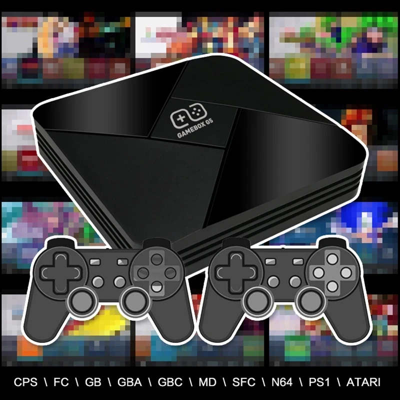 

Best Game Box New G5 S905L WiFi 4K HD Super Console X 50+ Emulator 40000+ Games Retro TV Box Video Game Player For PS1/N64/DC