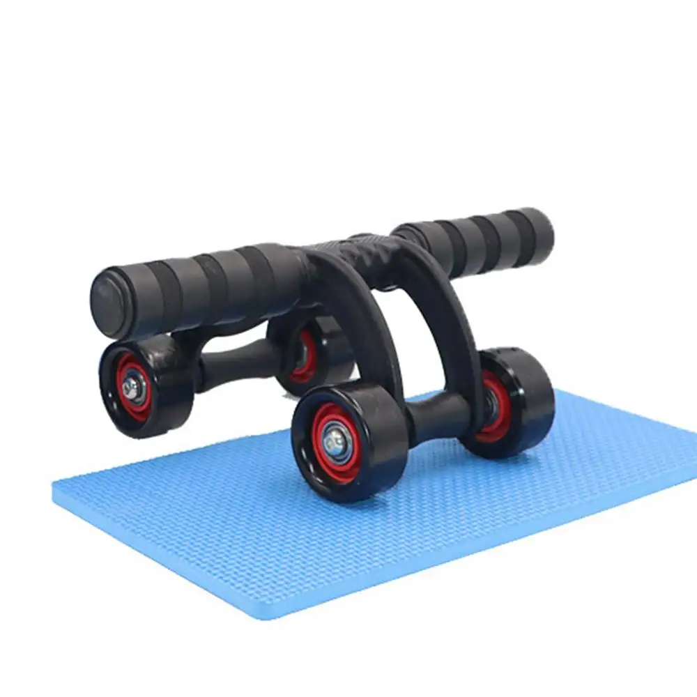 3/4 Rounds Home Outdoors Abdominal Wheel Sit-Ups Assistant Motion Gym Muscle Belly Roller Fitness Abdominal Wheel
