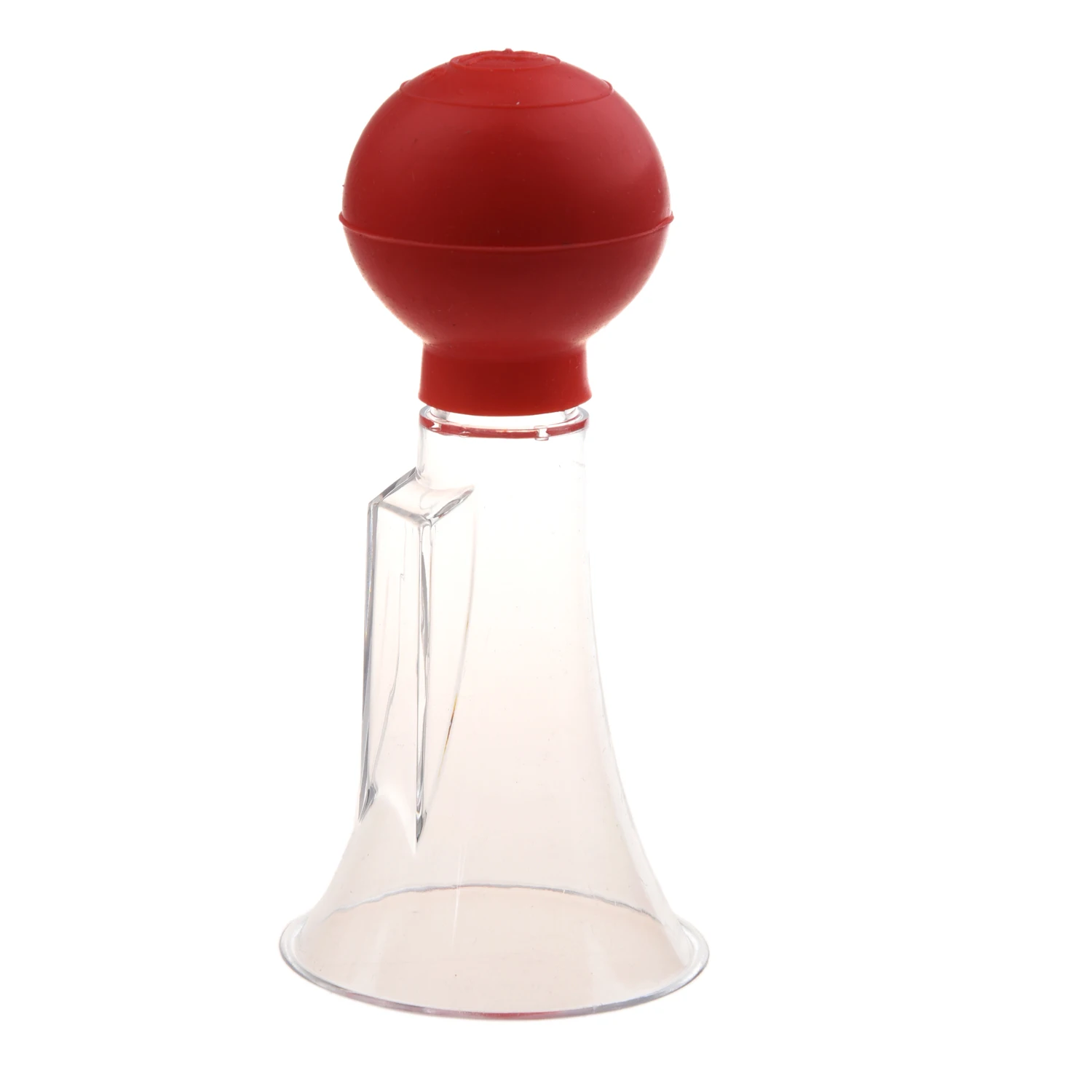

Rubber Manual Squeezing Suction Milk Breast Pump-Red