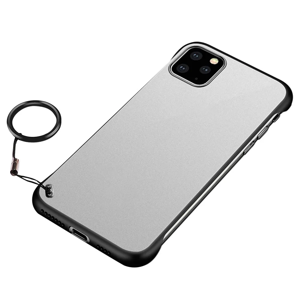 Чехол для Iphone 11 Pro, 5,8 дюймов, ультратонкий, ударопрочный, матовый, полупрозрачный, анти-падение, защитный чехол, Жидкая силиконовая задняя крышка