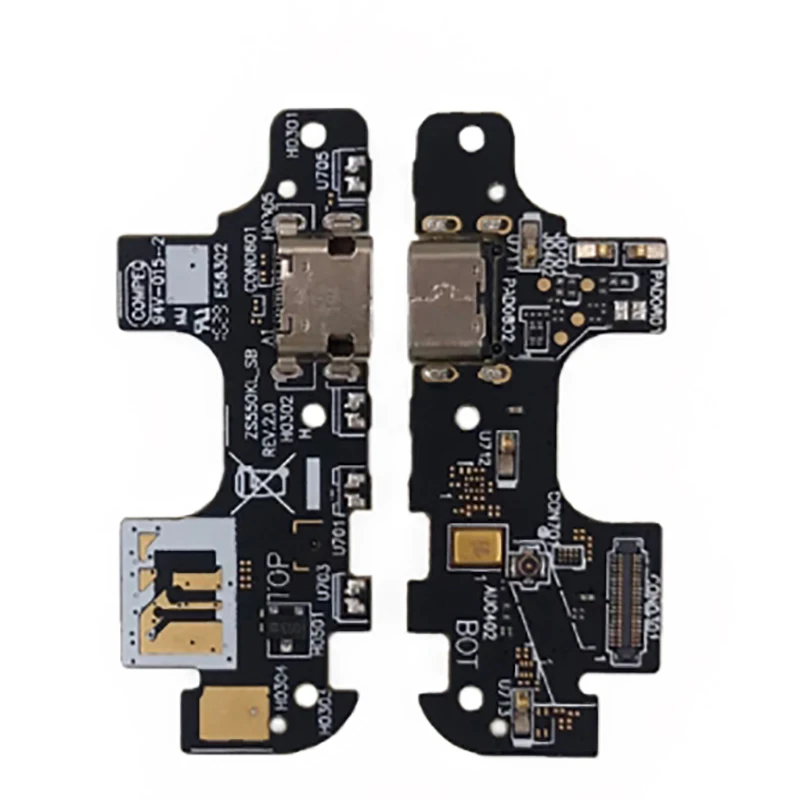 Usb порт для зарядки док-станция разъем Jack Разъем плата для зарядки гибкий кабель для ASUS Zenfone 3 Deluxe 5,5 Z01FD ZS550KL