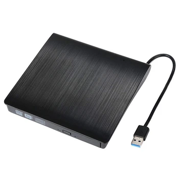 

External Dvd Drive Slim Hard Plastic Usb 3.0 Sata 9.5Mm Dvd Enclosure Rewriter Burner Writer Cd-Rom Case For Laptop Cd/Dvd Optic