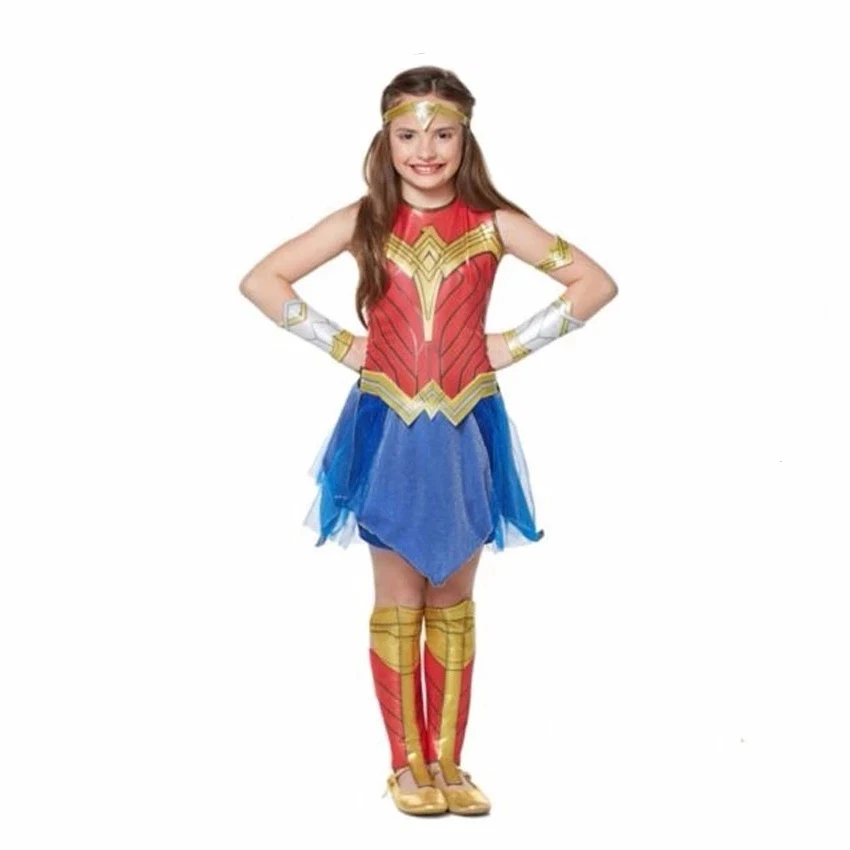 Deluxe Dawn of Justice Kids Wonder Woman Costume