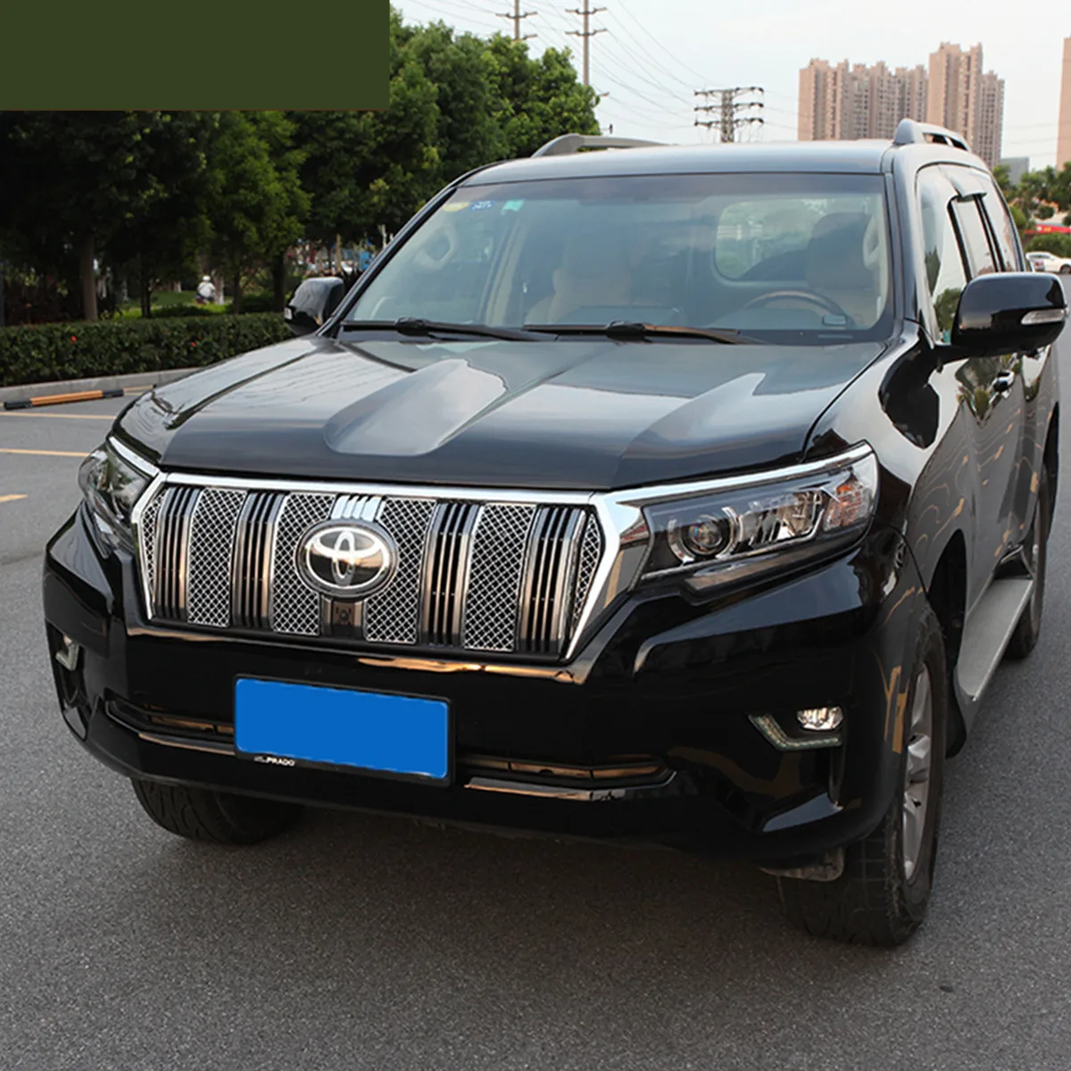 Сетка из нержавеющей стали для Toyota Land Cruiser Prado 150 аксессуары