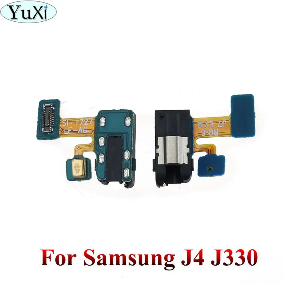 Наушники YuXi для наушников аудиомикрофон гибкий кабель аудиоразъем Samsung Galaxy J4 J330