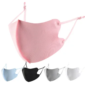 

10Pcs Reusable Sunscreen Facemasks Cool Feeling Ventilation Cleanable Breathing Mesh Face Maskswashable And Reusable Facemasks