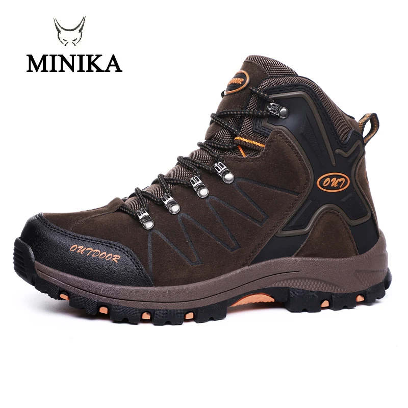 Мужская водонепроницаемая походная обувь для охоты удобные трендовые кроссовки