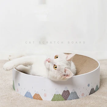 

Cat Scratch Board Nest Grinder Bowl Claw Board Cardboard Box Cat Cat Toys Anti Cat Scratch Sofa Protection Cat Supplies