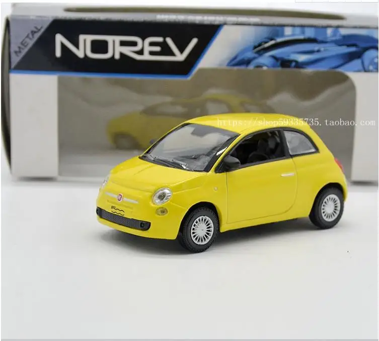 

1:43 Fiat Nuova 500 C alloy car model,Fiat sports car toy,Original packaging car model,free shipping