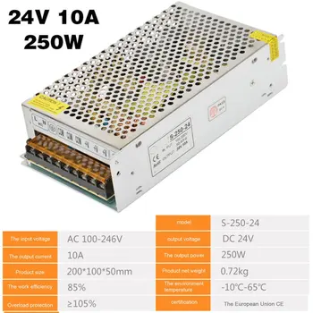 

Switching Power Supply AC 220V to DC24 Volts AC-DC 24V for 24V LED Strip